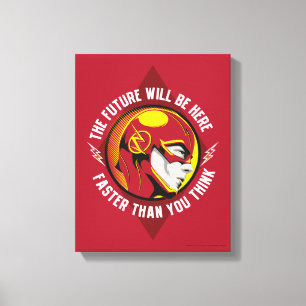 Toile Le instantané "l'avenir sera ici "