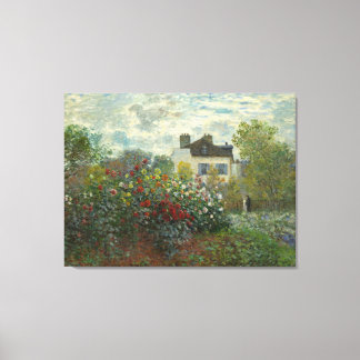 Toile Le jardin de l'artiste à Argenteuil Claude Monet