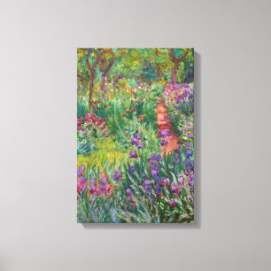 Toile Le jardin d'Iris à Giverny par Claude Monet
