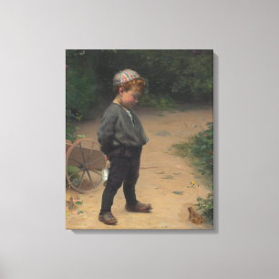 Toile Le jeune biologiste (par Paul Peel)