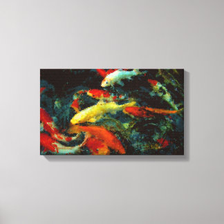 Toile Le Koi