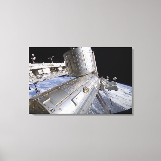 Toile Le laboratoire Kibo du module japonais d'expérimen (Recto)