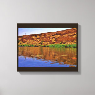 Toile Le lac Wadi Namar