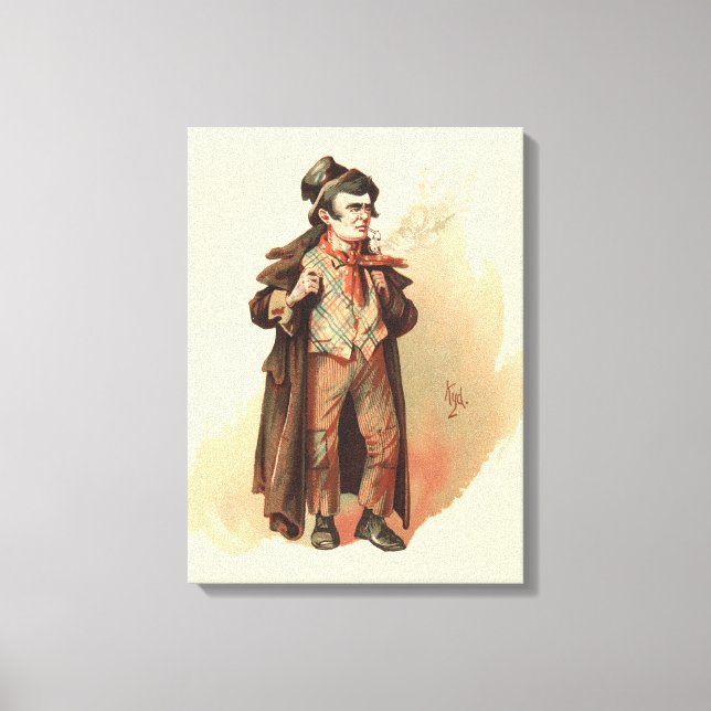 Toile Le livre de l'amour de Kyd, Oliver Twist de Dicken (Recto)