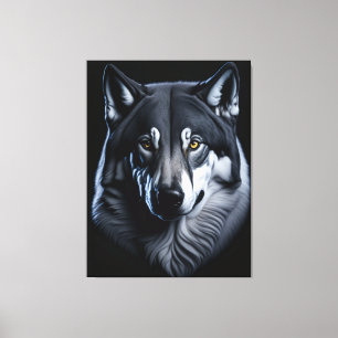 Toile Le loup arctique