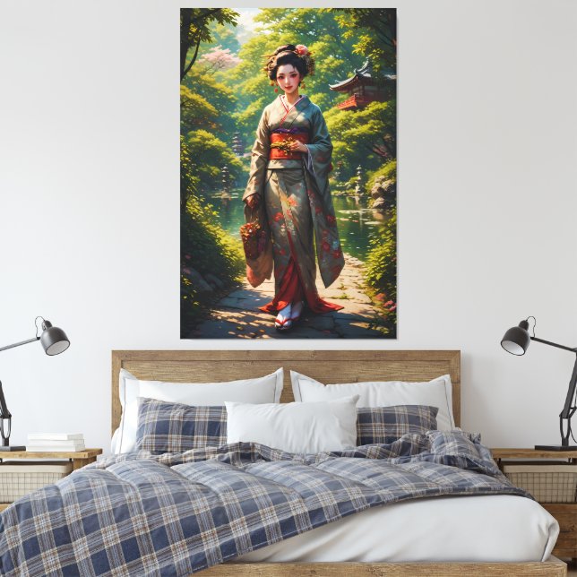 Toile Le Maiden du jardin vert (Insitu(Chambre))