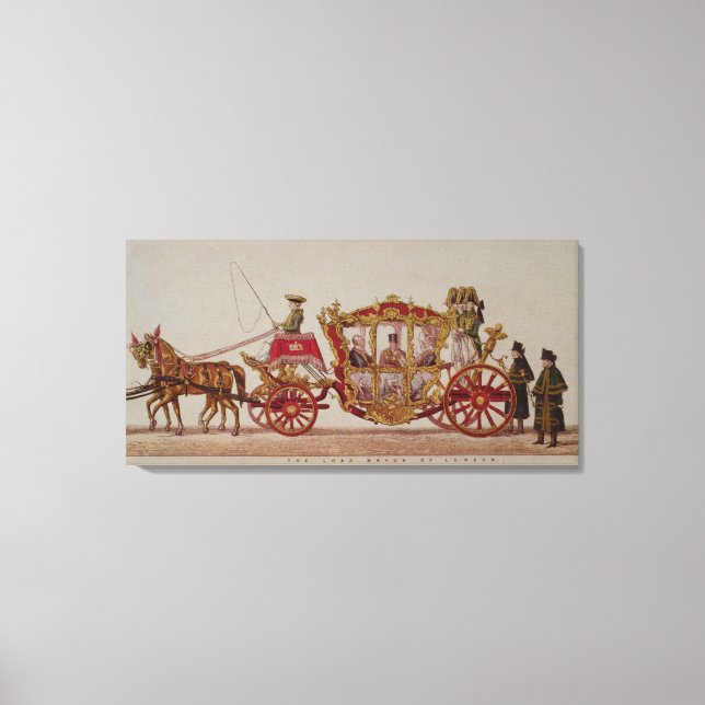 Toile Le maire de Londres, 1853 (Recto)