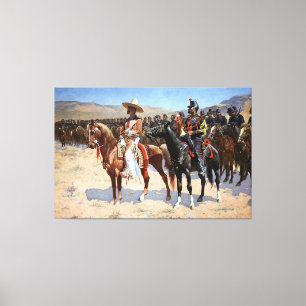 Toile Le major mexicain de Frederic Remington (1889)