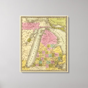 Toile Le Michigan 4