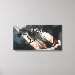 Toile Le moment de lumière du soleil Stretted Canvas Pri