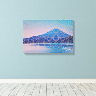 Toile Le Mont Fuji V par Rofey