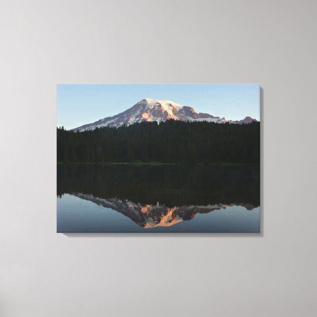 Toile Le Mont Rainier reflété Sunrise I (Recto)