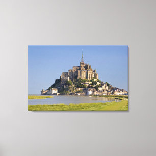 Toile Le Mont Saint Michel dans la région de