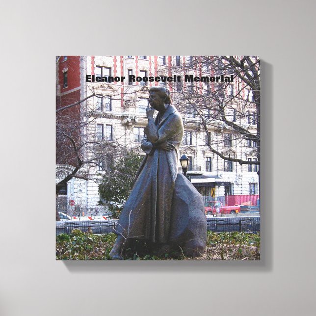 Toile Le monument Eleanor Roosevelt (Recto)