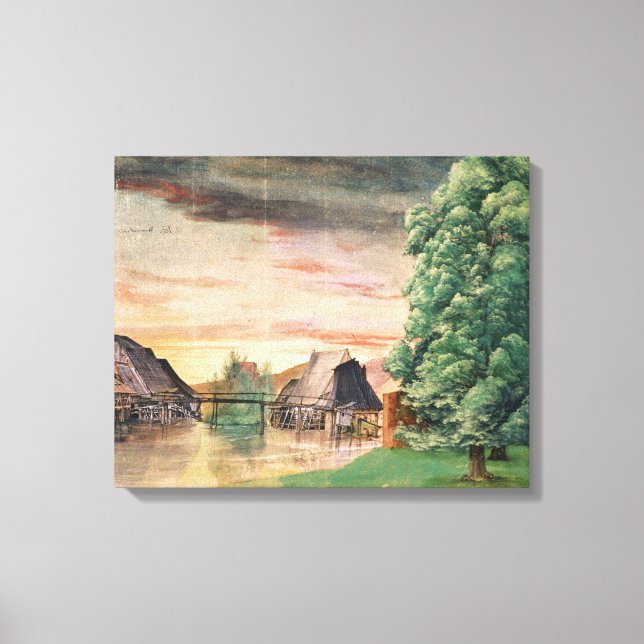 Toile Le moulin à eau, 1495-97 (Recto)