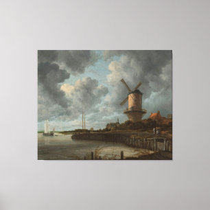 Toile Le moulin à vent de Wijk bij Duurstede, Jacob Isa
