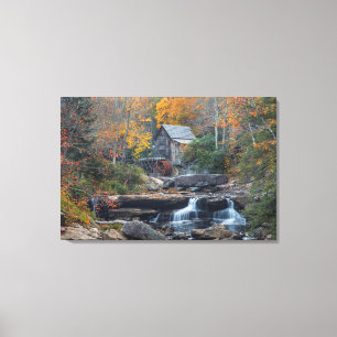 Toile Le moulin historique sur Glade Creek