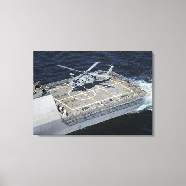 Toile Le navire de combat du littoral USS Freedom (Recto)