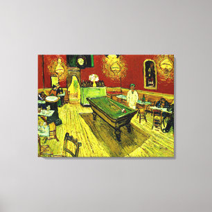 Toile Le Night Café de Vincent van Gogh