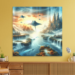 Toile Le nouvel art Imaginaire mondial