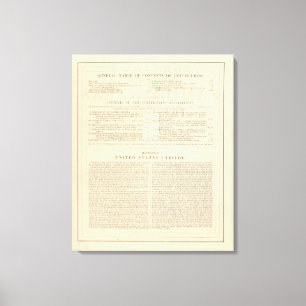 Toile Le nouvel atlas familial illustré de Verso Johnson