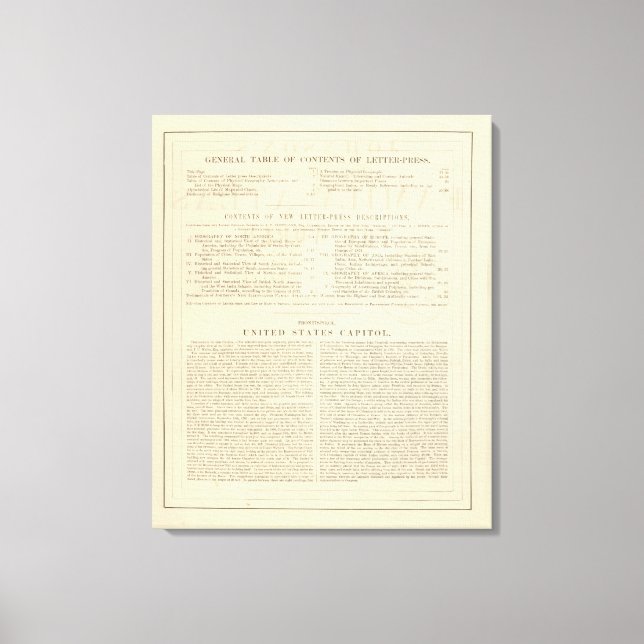 Toile Le nouvel atlas familial illustré de Verso Johnson (Recto)