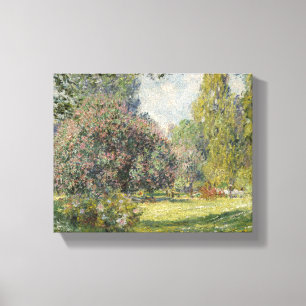 Toile Le Parc Monceau - Claude Monet