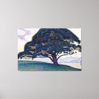 Toile Le pin Bonaventure par Paul Signac
