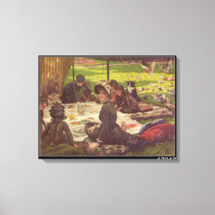 Toile Le pique-nique, c.1881-2