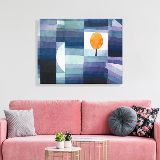 Toile Le Porte-monnaie d'automne | Paul Klee | (Insitu(Salon))