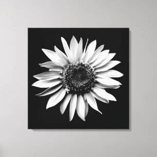 Toile Le "portrait de tournesol" a enveloppé la copie d