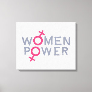 Toile Le pouvoir des femmes