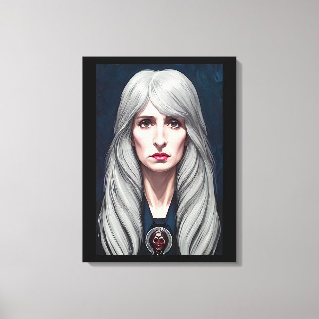 Toile Le Protector Elder Witch Art Imaginaire peinture (Recto)