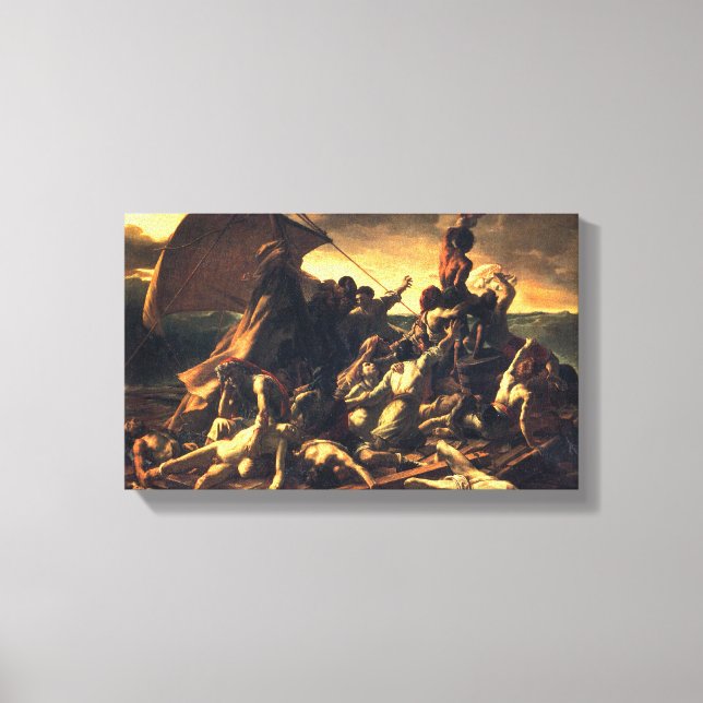 Toile Le radeau de la Méduse (Recto)