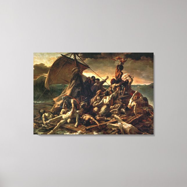 Toile Le radeau de la Méduse | Théodore Géricault | (Recto)