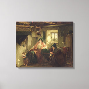 Toile Le rayon de la lumière du soleil, 1857