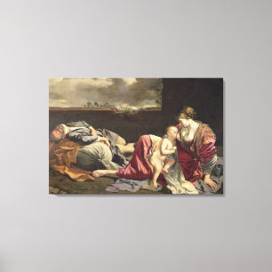 Toile Le repos sur le vol en l'Egypte, 1628