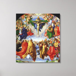 Toile Le retable de Landauer, tout le jour de saints,