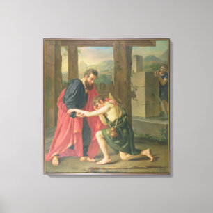 Toile Le retour du fils prodigue, 1823 (huile dans canva