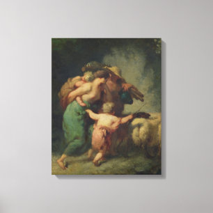 Toile Le retour du troupeau