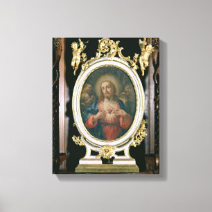 Toile Le Sacré Coeur du Christ, de la Scho d'Arraisonnem