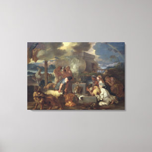 Toile Le sacrifice de Noé, c.1640
