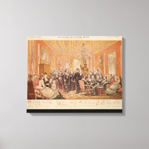 Toile Le salon de Victor Hugo