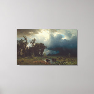 Toile Le sentier Buffalo : La tempête imminente
