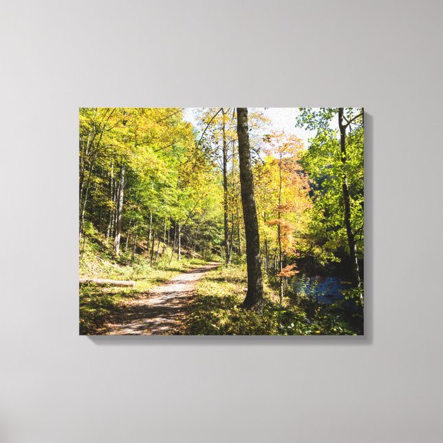 Toile Le sentier Virginia Creeper (Recto)