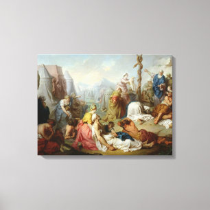 Toile Le serpent d'airain