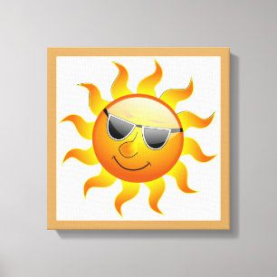 TOILE LE SOLEIL DU COOL