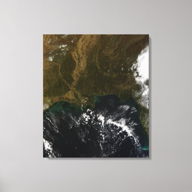 Toile Le sud-est des États-Unis (Recto)