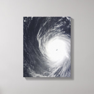 Toile Le Super Typhoon Melor survole l'océan Pacifique