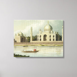 Toile Le Taj Mahal, la tombe de l'empereur Shah Jehan et